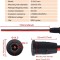 Starlink Mini compatible DC panel-mount female socket with pigtail wire